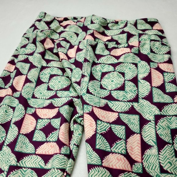NWOT LulaRoe One Size Leggings Womens Size 0-12 OS Stretch Pants Multicolor - Picture 2 of 7